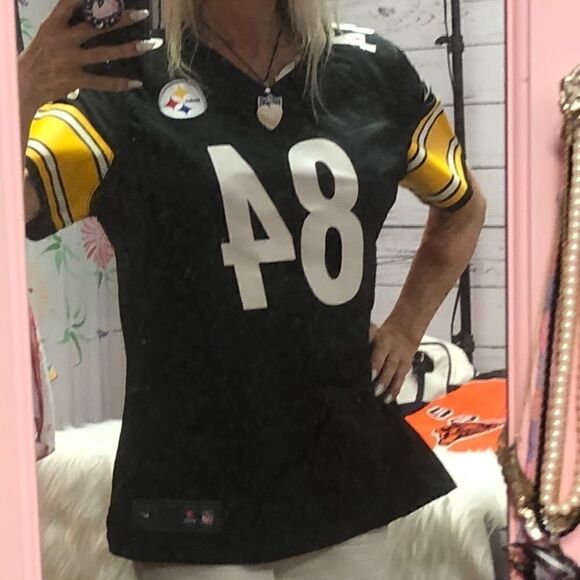 Nike NFL Large Steelers 84 Brown Jersey Limited - Picture 2 of 8